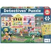 Educa Puzzle d'observation 50 pièces : Détective puzzle : En Ville