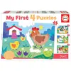 Educa Mes Premiers Puzzles Progressifs de 5 à 8 pièces : Mamans et bébés