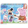 EDUCA - Puzzle progressif BABY PEPPA PIG - 5 puzzles de 3 à 5 pièces