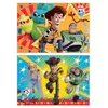 Puzzle en bois Educa - Toy Story 4, 2x50 pièces