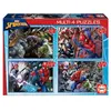 4 puzzles progressifs - EDUCA - Multi 4 In 1 Ultimate Spider-Man