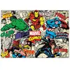 Puzzle 1000 pièces Marvel Comics - Educa - Pour adultes - 68x48 cm