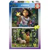 Puzzle Disney Educa - 2 x 48 pièces - Dessins animés et BD