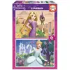 Educa Disney Princess Set de 2 Puzzles Cinderella and Rapunzel 48 Pièces TU