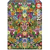 Puzzle 1000 pièces - EDUCA - Toucans - Animaux - Adulte - Intérieur