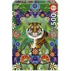 Puzzle 500 pièces - EDUCA - Tigre Du Bengale - Thème Animaux - Pour Enfant à partir de 10 ans