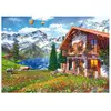 Educa Borras Puzzle À La Maison Dans Les Alpes 4000 Pièces