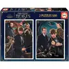 Puzzle 2 x 500 pièces Les Animaux Fantastiques - Educa - Thème Fantastique - Mixte - 10 ans