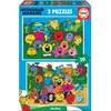 Puzzle 2x20 Monsieur Madame - EDUCA - Dessins animés et BD - 3 ans - Moins de 100 pièces