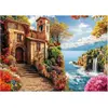Puzzle 500 pièces : VILLA VUE MER Educa-20296