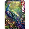 Educa Puzzle 1000 pièces : LE JARDIN DU PAON