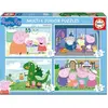 Puzzle Multi 4 Junior - EDUCA - Peppa Pig - 20+40+60+80 pièces