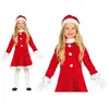 Merkloos / Sans marque Guirca   Déguisement Fille Père Noël, 5   6 ans, Couleur Rouge (42832.0)