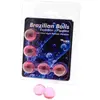 Ballex 5 Balles Brésiliennes Refresh Effet Vibrant Gel Excitant