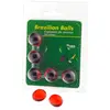 TALOKA - 5 Boules Brésiliennes Gel Intime Fraises & Champagne