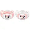 STOR Lot de 2 sucettes anatomique Minnie Disney