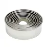Lacor 68069 emporte-pièces boîte de 9 découpoirs ronds unis en inox