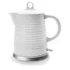 Bouilloire en céramique blanche 1.3 litre - Lacor - Blanc - Céramique