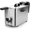 LACOR 69134 69134-Friteuse électrique, 4 L, 2500 W, 4 kg, Acier inoxydable