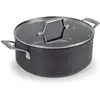 LACOR Faitout 20 cm + couvercle alu anodisé Anodized