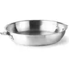 Poele inox 28 cm gamme combi sans manche Lacor LA56728