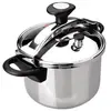 Cocotte-minute - LACOR - Inox - 8 L - Diamètre 24cm - Tous feux sauf induction