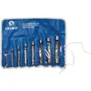 IRIMO - Clés à pipe double 6x6 dans une pochette, 8 pcs