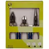 Jeu De 3 Pinces (universelle 180mm, Coupante 160mm, Demi-Ronde 200mm) 601-3-C Irimo