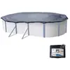 TOI TORRENTE Bâche d'hiver pour Piscine hors sol 460 cm - Noire