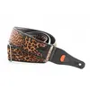 Righton LEOPARD-BG - Sangle guitare avec porte médiators - Léopard