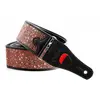 Righton ALIEN-RD - Sangle guitare avec porte médiators - Rouge
