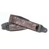 Right On J-Paisley Velvet Brown - Sangle guitare
