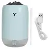 Humidificateur d'Air de Bureau USB 260 Ml avec Veilleuse - Bleu