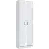 Loungitude Calicosy - Armoire rangement 2 portes - L73 x H180 cm - Blanc TU