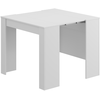 13Casa Loungitude - Table à manger extensible L51/237 cm - Blanc brillant