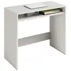 LOUNGITUDE Usinestreet - Bureau d'étude moderne pour enfants en blanc 78x79x43 cm