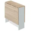 Calicosy LOUNGITUDE Table auxiliaire, Mélamine, L31/140 x H78 x P77c FOTAB4588A