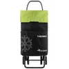 PIERRE CARDIN EVOLUTION ROLSER Poussette 2+2 roues thermo fresh - Noir et vert pomme
