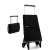 Chariot de courses 2 roues Rolser Plegamatic noir 40L H.97 x l.42 x P.27cm