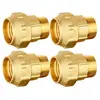 Suinga - Lot de 4 Raccord compression taraudé laiton 40mm x 1 1/4'' femelle Accessoire en laiton certifié Aenor Lien fileté femelle