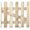 SUINGA Porte en bois classique jardin 120 x 100 cm, en bois traité pou...