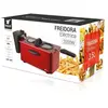 Friteuse électrique - Suinga - Rouge - 2000W - 3,5L - Fenêtre de visualisation