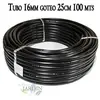 Suinga - Tuyau d'arrosage goutte à goutte 16mm à 25 cm noir, 100 mètres