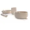 Coffret repas en silicone BEIGE Jané