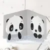 Dalber - Lampe à suspension enfant - Panda - Motif panda, L 24 cm, H 21,5 cm, Bleu