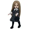 SIDJ Poupee Gothique Robe Noire 33 Cm