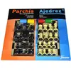 Fournier Jeu De Société Double Parking Et Échecs Pour 4 Joueurs 40x40 Cm