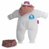 Berjuan - Vêtements poupée, , Rose/Blanc - 3085