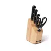Bloc de 3 couteaux + 1 ciseaux en acier inoxydable Arcos 228700