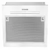 Hotte à ailes TEKA GFG2 VERRE Blanc - Groupe filtrant - 55 cm - 3 présélections - 756 m3/h